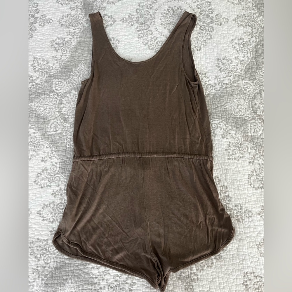 Light Brown Romper - Picture 3 of 3